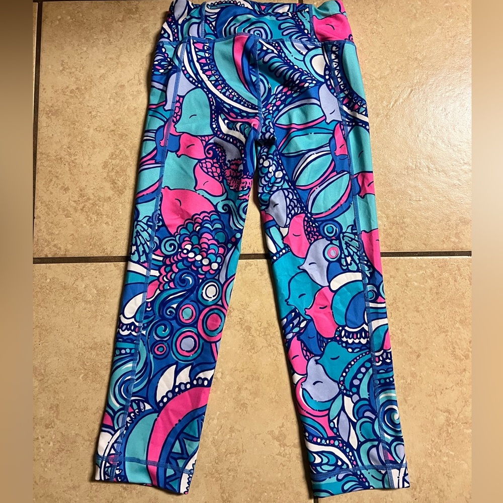 Girls Lilly Pulitzer leggings - Picture 2 of 5
